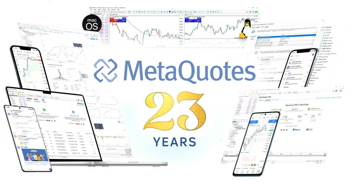 MetaQuotes成立23周年!